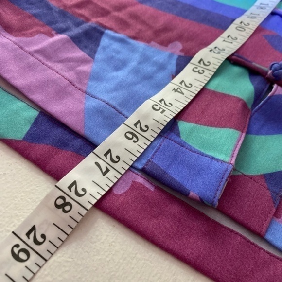 Soft Surroundings Colorful Paint Strokes Button Down Blouse - Picture 7 of 7